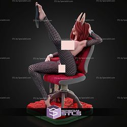 Red Room Rose 144mm ATL STL Files