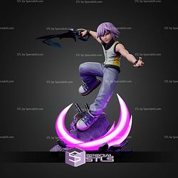Riku Action Pose Kingdom Hearts STL Files