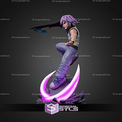 Riku Action Pose Kingdom Hearts STL Files