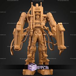 Ripley Aliens Various Pose STL Miniatures
