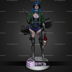 Roxxine Kade Cyberpunk 75mm STL Files