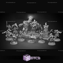 March 2022 Tribes Clay Cyanide Miniatures