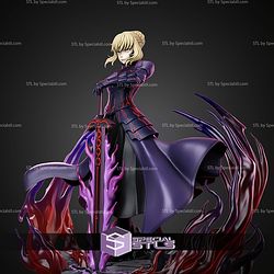 Saber Alter Fate Stay Night Without Mask 290mm STL Files