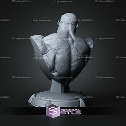 Sagat Kick Pose Buddha Base Bust 144mm STL Files