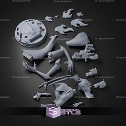 Samurai Jack Diorama 300mm STL Files