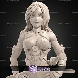 Samurai Mech Pilot STL Miniatures