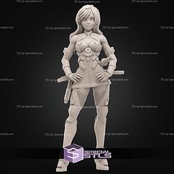 Samurai Mech Pilot STL Miniatures