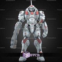 Samurai Mech Various Pose STL Miniatures