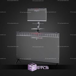 Screen Buddy Godzilla 256 Build Plate STL Files