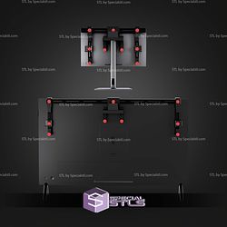 Screen Buddy Godzilla 256 Build Plate STL Files