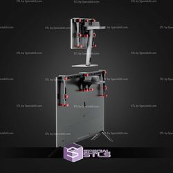 Screen Buddy Godzilla 256 Build Plate STL Files