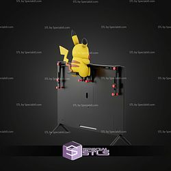 Screen Buddy Pikachu 256 Build Plate STL Files