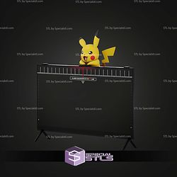 Screen Buddy Pikachu 256 Build Plate STL Files