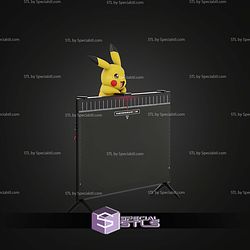 Screen Buddy Pikachu 256 Build Plate STL Files