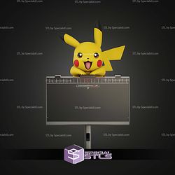 Screen Buddy Pikachu 256 Build Plate STL Files