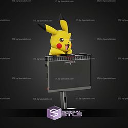 Screen Buddy Pikachu 256 Build Plate STL Files