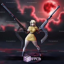 Seras Victoria Hellsing 2 Gun STL Files
