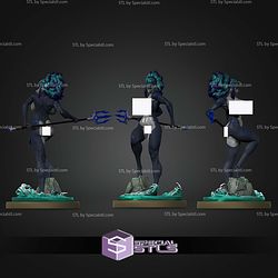 Shark Furry Warrior ALT STL Files