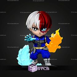 Shoto Todoroki Chibi STL Files