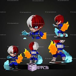 Shoto Todoroki Chibi STL Files