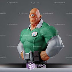 Simple STL Collection Allen the Alien Bust