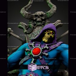 Skeletor On Skull Throne 1 6 STL Files