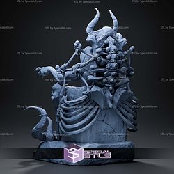 Skeletor On Skull Throne 1 6 STL Files