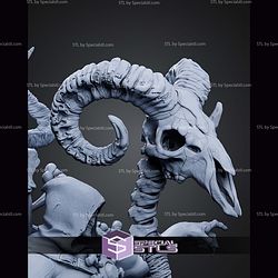 Skeletor On Skull Throne 1 6 STL Files