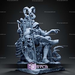 Skeletor On Skull Throne 1 6 STL Files