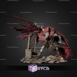 Slave Knight Gael 337mm Dark Souls STL Files