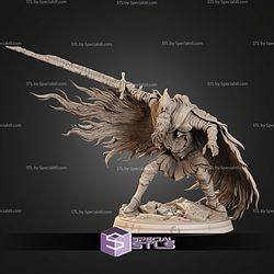 Slave Knight Gael For Board Game Dark Souls 78mm STL Files
