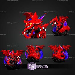 Slifer the Sky Dragon Chibi STL Files