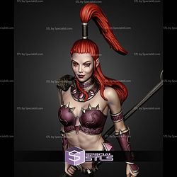 Sonia The Night Warrior Bust STL Files