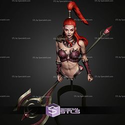 Sonia The Night Warrior Bust STL Files