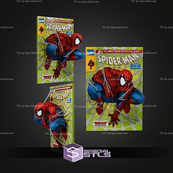 Spider Man Poster 256mm Build Plate STL Files