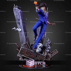 Spike Spiegel From Cowboy Bebop 349mm Realistic STL Files
