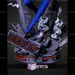 Spike Spiegel From Cowboy Bebop 349mm Realistic STL Files