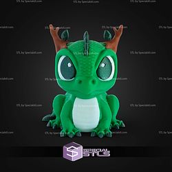 Super Basic STL Baby Dragon Forest Guardian