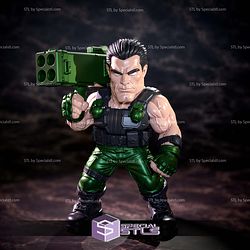 Super Basic STL Arnold Schwarzenegger 1985 Multipart No Ams