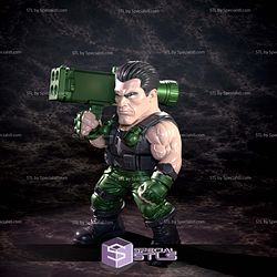 Super Basic STL Arnold Schwarzenegger 1985 Multipart No Ams