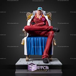 Akainu On Throne STL Files