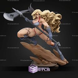 Amazon Dragon Crown Curvy STL Files