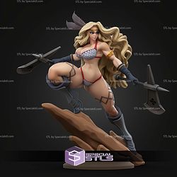 Amazon Dragon Crown Curvy STL Files