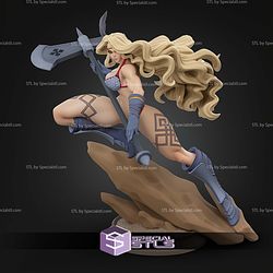 Amazon Dragon Crown Curvy STL Files