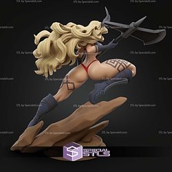 Amazon Dragon Crown Curvy STL Files