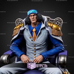 Aokiji On Throne One Piece STL Files