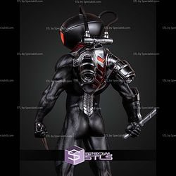 Black Manta Museum Pose STL Files