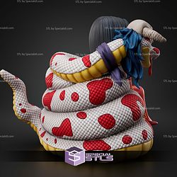 Boa Hancock On Snake Chibi STL Files