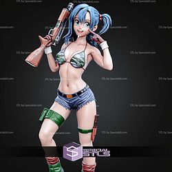 Bulma Anime Beach Suit 1 6 STL Files