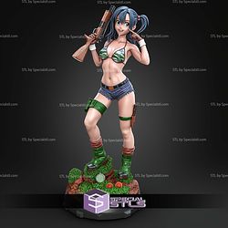 Bulma Anime Beach Suit 1 6 STL Files